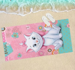 Πετσέτα Θαλάσσης Mary Aristocats Pink