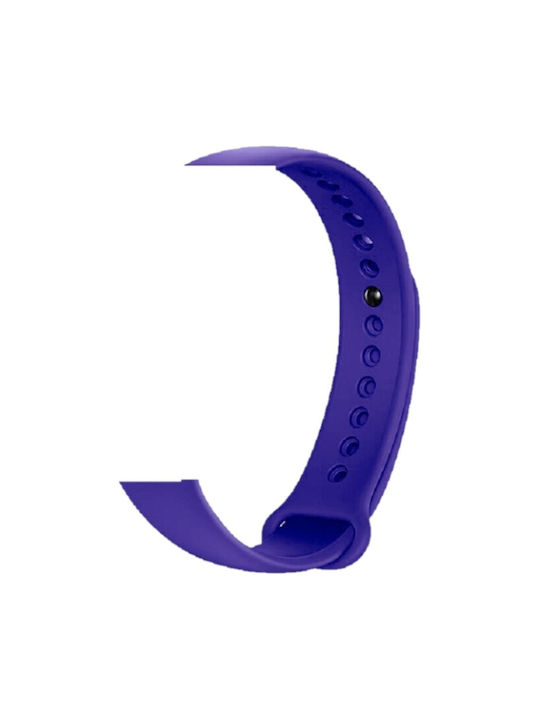 Devia Armband Silikon mit Pin Lila (Smart Band 8 / Smart Band 9 / Smart Band 10)