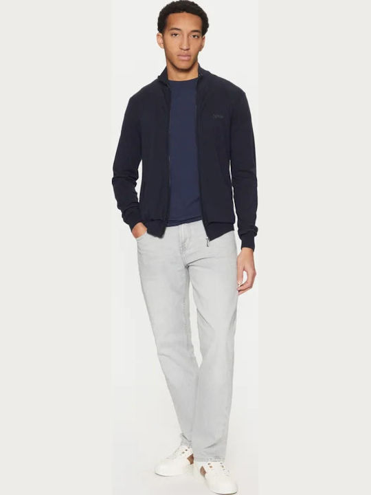 Cardigan pentru Bărbați Dark Blue