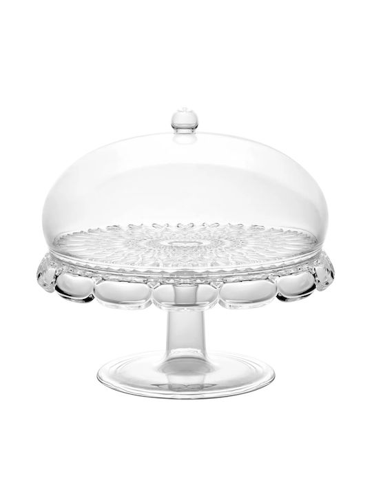 Guzzini Tortieră Plastic cu Picior Transparent ...