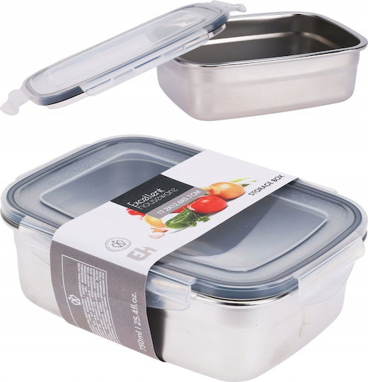 Stainless Steel Food Container Lid 750ml