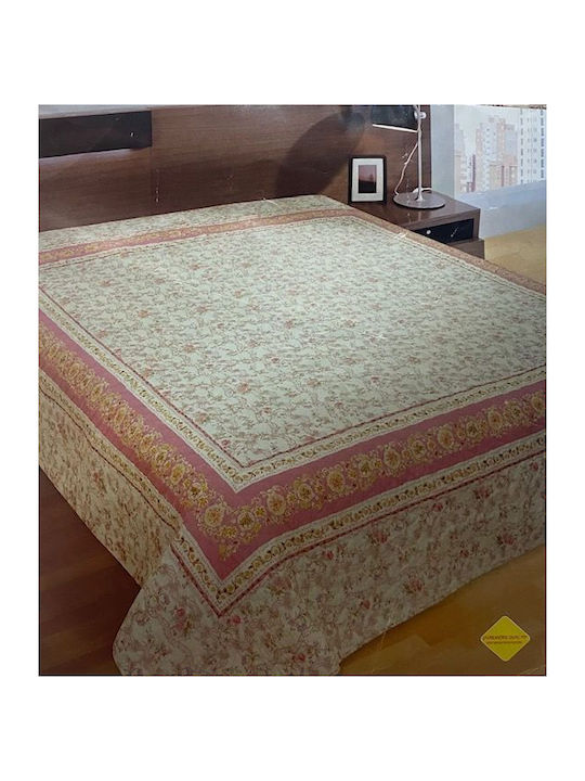 Quilt Coverlet Single Pink 160x240cm