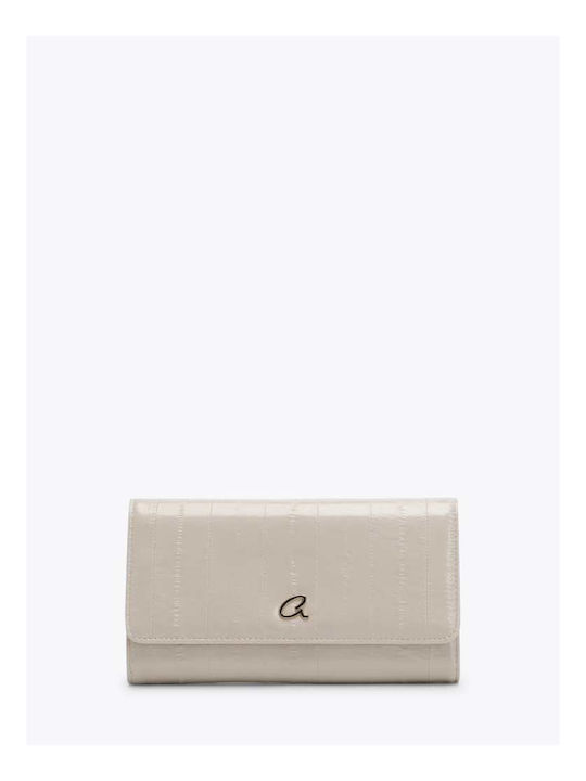 Axel Large Women's Wallet Beige