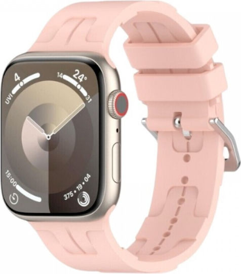 S9 Pro Max 49mm Smartwatch με Παλμογράφο (Ροζ)