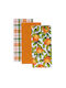 Kentia Fazzy Towel from 100% Cotton in Orange Color 40x60cm 3pcs