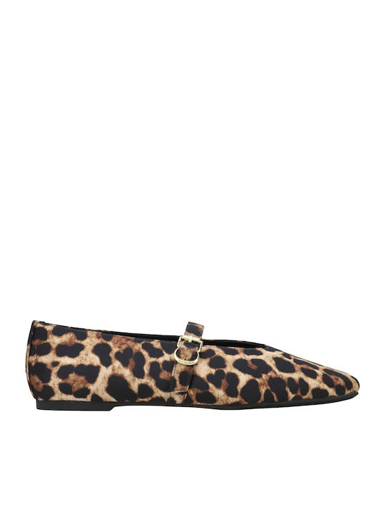 Дамски балетни обувки Animal Print