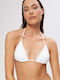 Triangle Bikini Top White