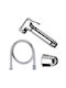 Set Bidet Sprayer Chrom Schalter Halterung Spirale Messing 100cm Chrom 332olv Remer
