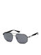 Solano Herren Sonnenbrille mit Schwarz Gestell und Schwarz Linse SS10521B