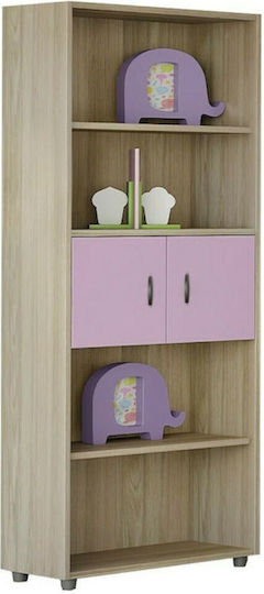 Bücherregal Boden Rosa 73.2x35x180cm