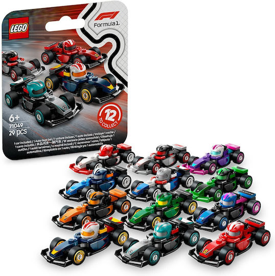 LEGO Minifigures F1 Colecționabile pentru 6+ Ani 29 Bucăți