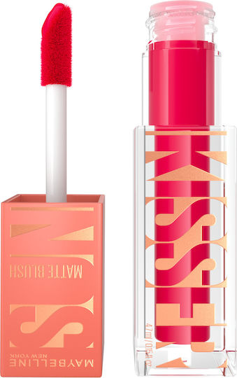 Maybelline Liquid Ρουζ Sunkisser Hazy Mat 31 Hot Pink Summer 4.7ml