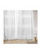 Whitegg Perdea cu Capse K0183 Ecru 270x280cm