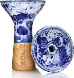 Moon Μπολ Ναργιλέ Marble Blue Black Moon Μπολ Ναργιλέ Marble Blue Black