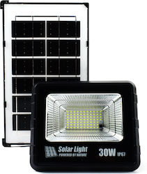 GDPLUS Ηλιακός Προβολέας 30W Στεγανός 6500K