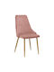 Azori Dining Room Velvet Chair Sapio Apple Velvet 49x55x85cm