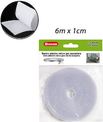 Bossram Αυτοκόλλητη Ταινία Χριτς Χρατς Λευκή 6mx10mm Bossram Αυτοκόλλητη Ταινία Χριτς Χρατς Λευκή 6mx10mm