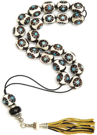 Roloi Komboloi Ebony Worry Beads Multicolour 32cm