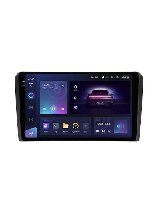 Teyes Cc3 2k 360° Car Navigation 6+128gb 9.5" Qled Octa-core 1.8ghz Android 4g Bluetooth 5.1 Dsp