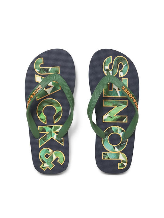 Jack & Jones Kinder Flip Flops Grün