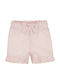 Παιδικό Σορτς/Βερμούδα Υφασμάτινο Coral Pink, Off White