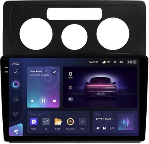Teyes Cc3 2k Car Navigation Volkswagen Caddy 3 2004-2010 4+32gb 10.36" Qled Octa-core 2ghz Android 4g Bluetooth 5.1 Dsp