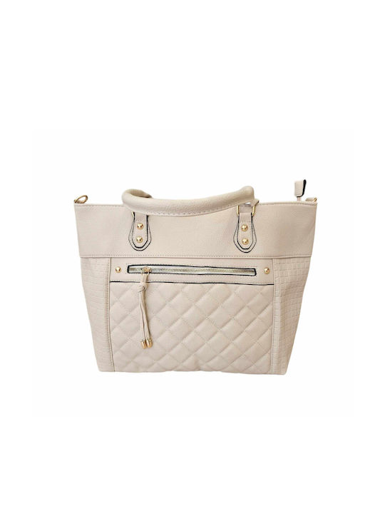 Women's Bag Shoulder Beige