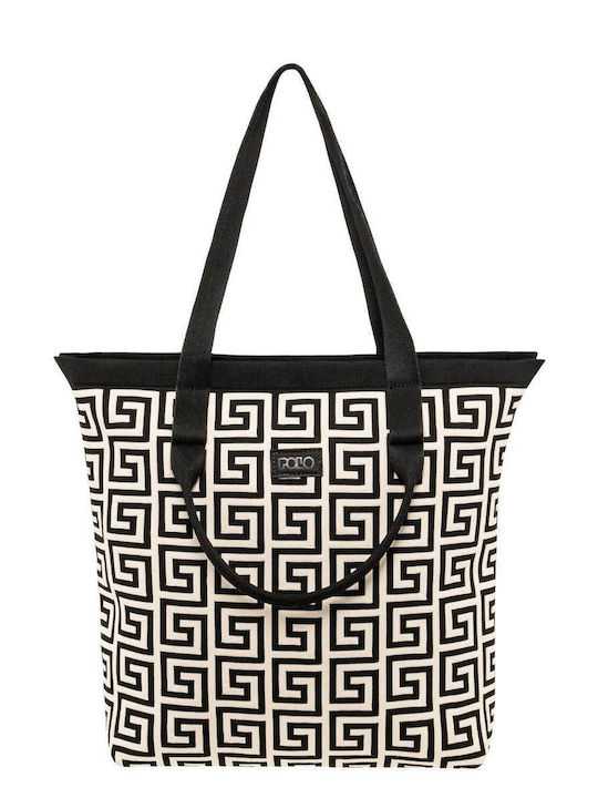 Loona Meandros Knitted Women's Bag Beige