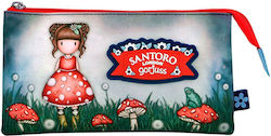 Santoro “little Pencil Case with 3 Compartments...