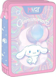 Must Team Cinnamoroll Κασετίνα Γεμάτη Ροζ