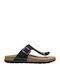 Women's Flat Sandals Flatforms in Black Color