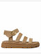 Γυναικεία Σανδάλια Flatforms Μπεζ