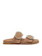 Γυναικεία Σανδάλια Flatforms Μπεζ