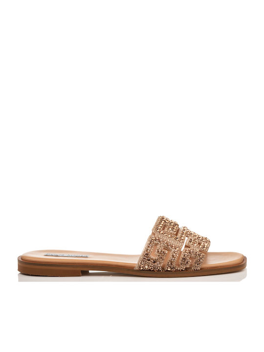 Sofia Manta Leder Flache Sandalen für Damen in ...