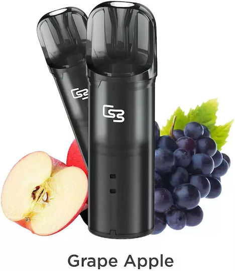 Geek Bar Elite Προγεμισμένα Ανταλλακτικά Pods 2τμχ Grape Apple 2ml