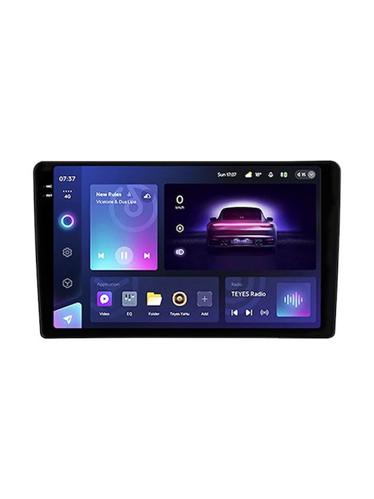 Teyes Sistem Audio Auto 2DIN (Bluetooth/USB/WiFi/GPS/Apple-Carplay/Android-Auto) cu Ecran Tactil 9.5"