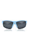 Red Raven Unisex Γυαλιά Ηλίου με Μπλε Κοκκάλινο Σκελετό 48953119113550