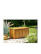 Casaria Cutie de depozitare pentru exterior Lemn 300lt L110xW46xH59buc