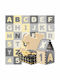 Deuba Puzzle de podea educativ pentru copii cu numere 36buc