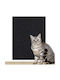Animal Selbstklebende Tapete Kratzer Katze Kratzbaum Schwarz Wandmontiert 30x100cm