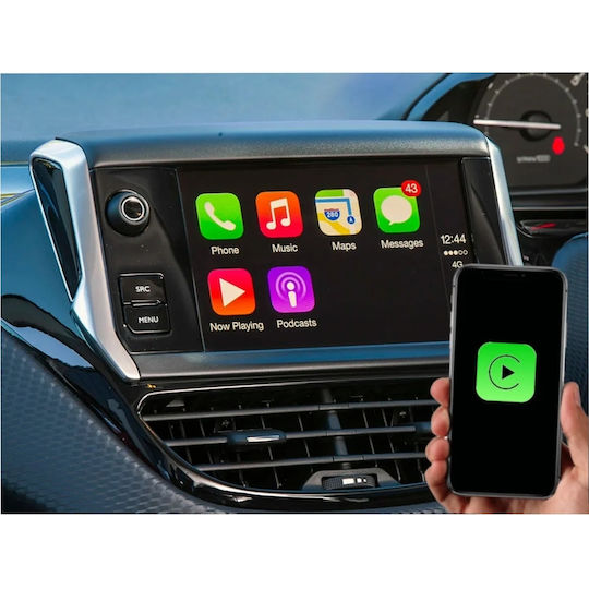 Bizzar Car Audio System for Peugeot 2008 / 208 / 3008 / 308 / 508 / Partner / Traveller / Expert / Rifter Opel Combo / Corsa / Crossland X / Grandland X / Mokka / Vivaro / Zafira Life Fiat Doblo / Scudo / Ulysse Toyota Proace Citroen Berlingo / C3 / C4 / C5 Aircross / DS3 / Jumpy / C3 Aircross / C4 Cactus / C4 SpaceTourer / C4 Picasso Honda City 2021 (Bluetooth/USB/WiFi/GPS/Apple-Carplay/Android-Auto)