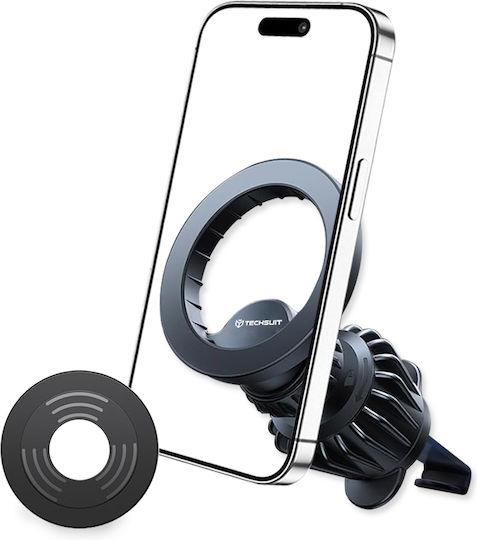 Techsuit Car Mobile Mount with Magnet MagSafe Black