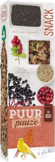 Puur Sticks Canaries Elderberry Cranberry 60g 2 Pieces