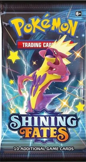 pokemon tcg shining fates booster pack Pokmon TCG: including the spectacular Shiny Charizard in its Gigantamax form. Pokemon TCG: Shining Fates Elite