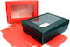 Cardboard Box with Window Lid Cellophane 30cm X 23cm X 9cm 0402242 12 Pieces