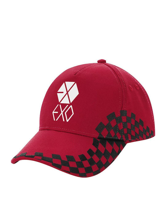 Șapcă Exo Band Korea Adult Ultimate Roșu Negru ...