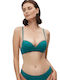 Topuri De Bikini Sutien Cupe D Cu Burete Petrol