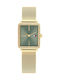 Tommy Hilfiger Tea Women's Watch Chronograph with Gold Metal Bracelet