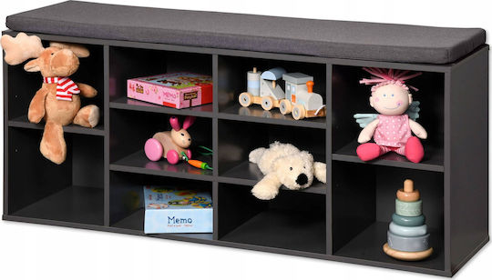Stoff Schuhschrank 103.5x29.5x48cm