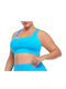Women's Sports Bra without Padding Light Blue